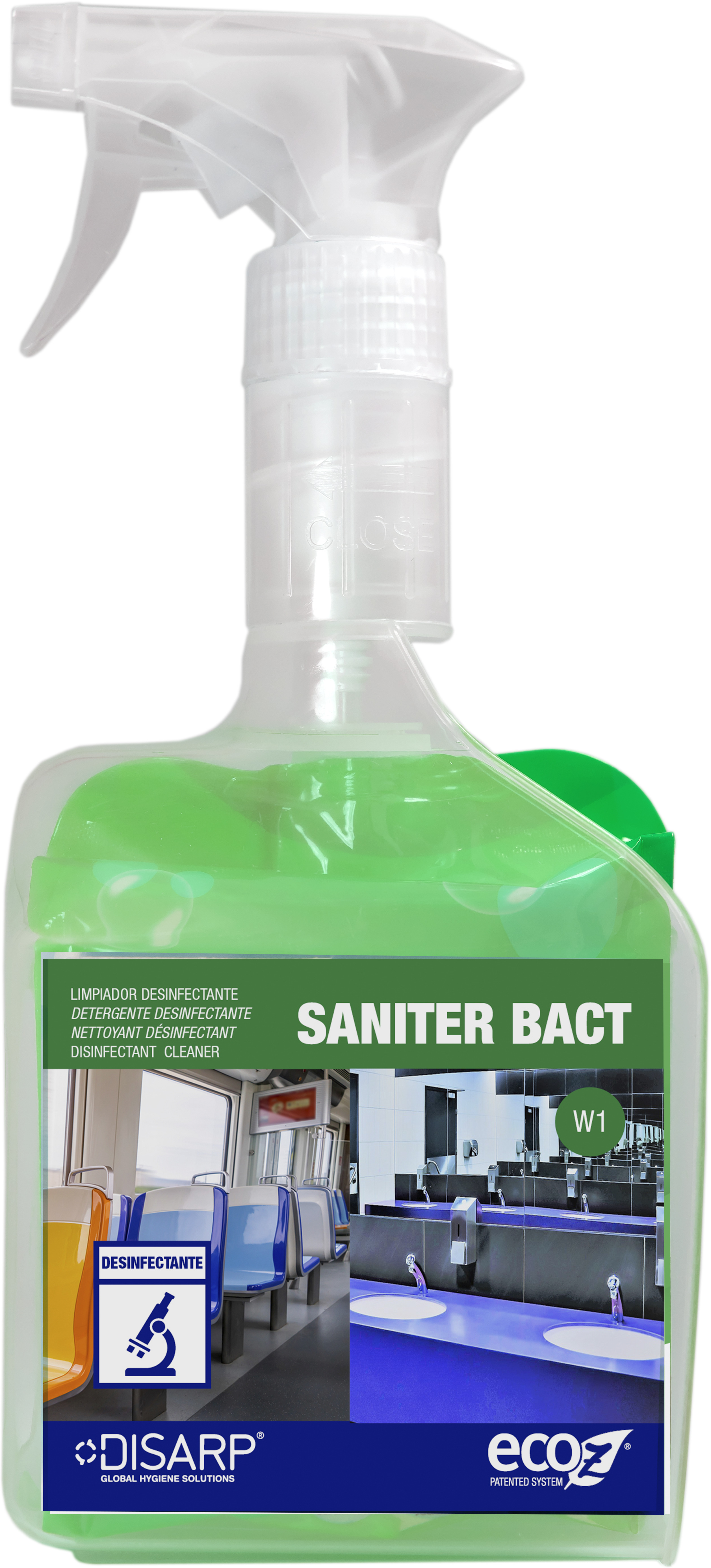 PULVERIZADOR ECO-Z SANITER BACT