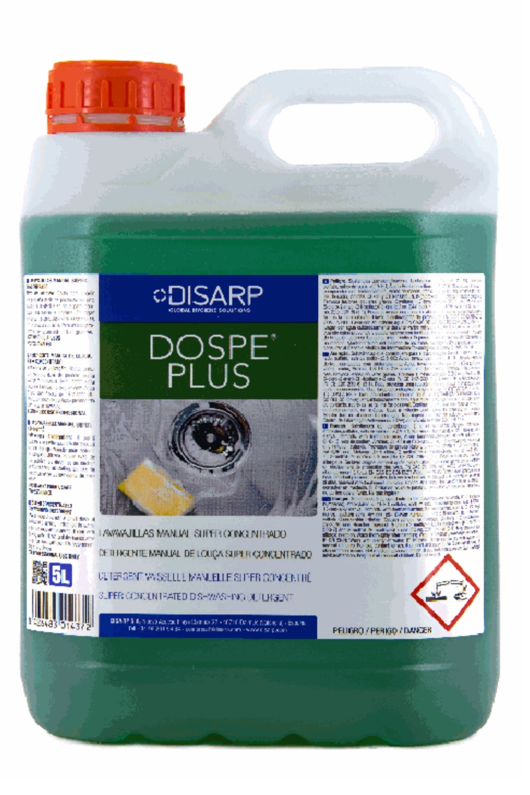 DOSPE PLUS 5KG LAVAVAJILLA MANUAL SUPERCONCENTRAD0