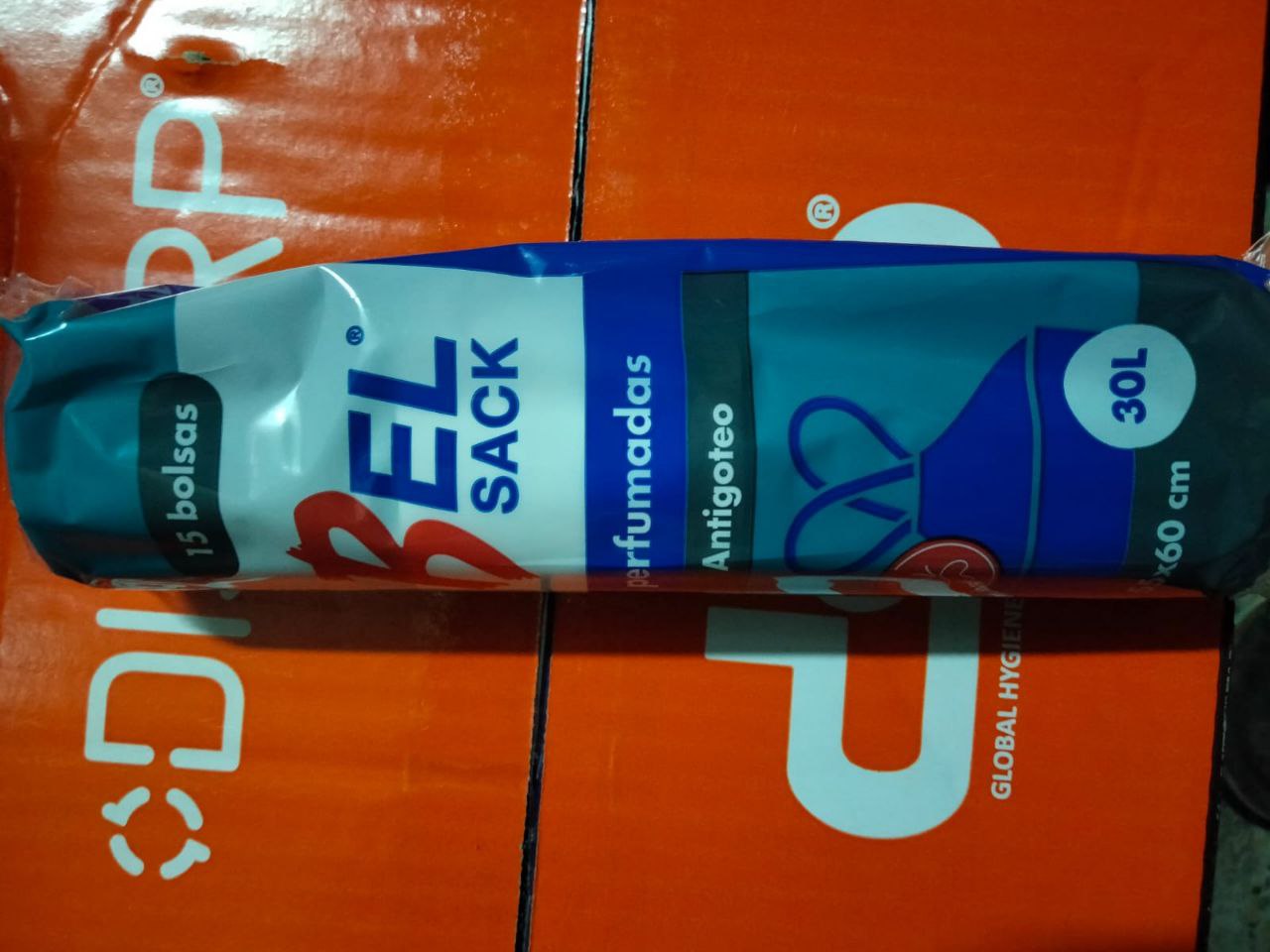 BASURA 55X60 PLASBEL AZUL AUTOCI 48 ROL/720UN CAJA