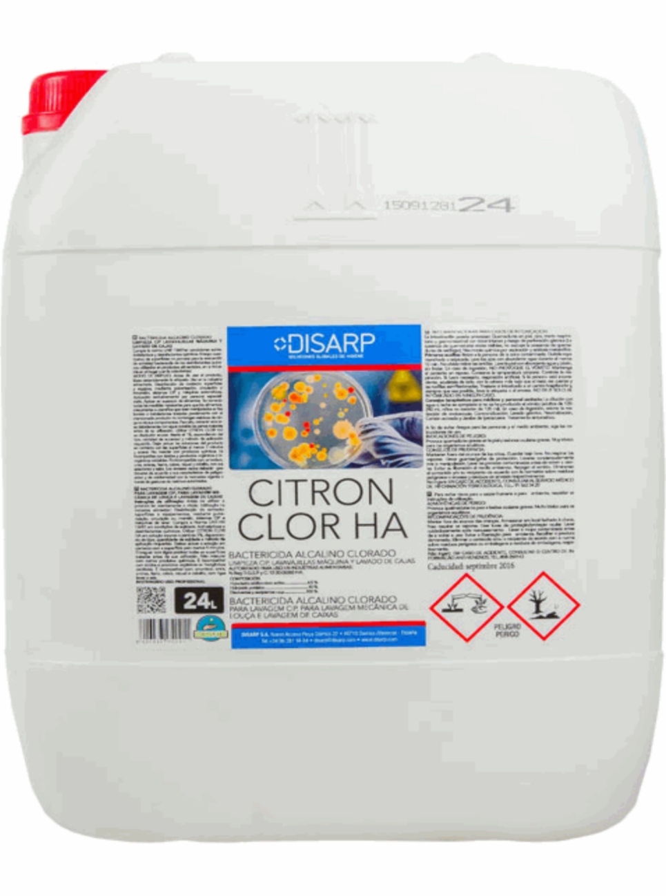 CITRON CLOR HA 24KG DESINFECTANTE CLORADO ALCALINO