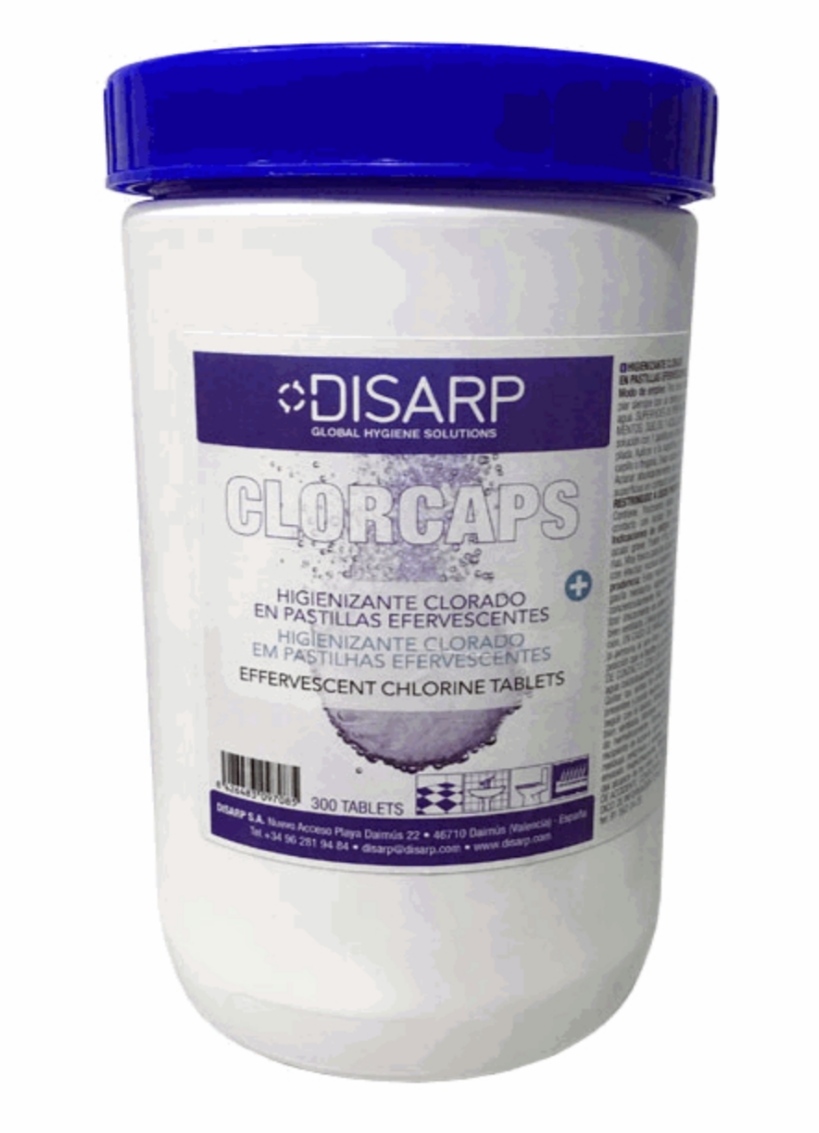 CLORCAPS BOTE 1 KG 300 PASTILLAS LEJIA