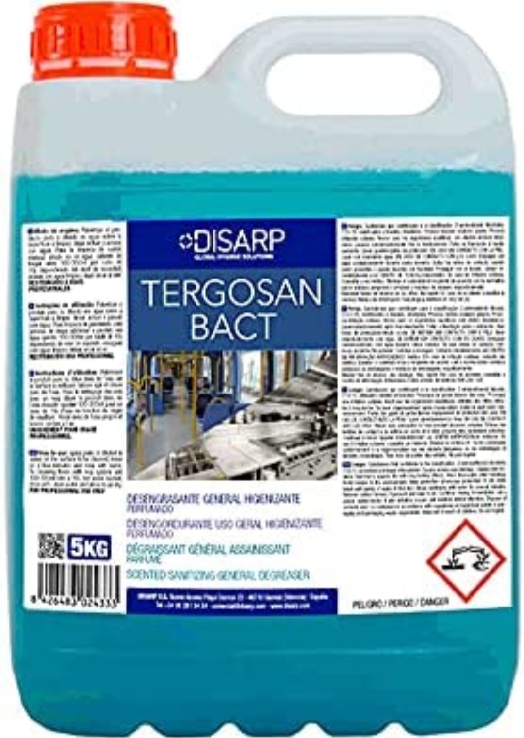 TERGOSAN BACT 5KG DESENG. GRAL.HIGIENIZANTE PERFUM