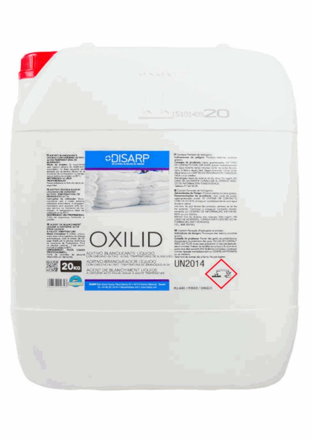 OXILID 20KG BLANQUEANTE LIQUI.OXI.ACTIVO 70-90º Tª