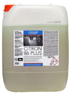 CITRON 86 PLUS 24KG LAVAVAJ.LIQ.AG. EXTREMA DUREZA