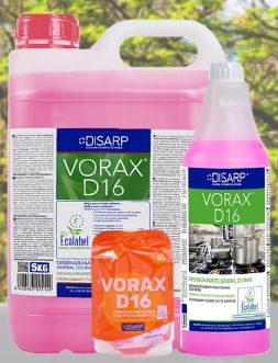 VORAX D16 ECOLABEL 20KG DESENGR GENERAL BAJA TEMP