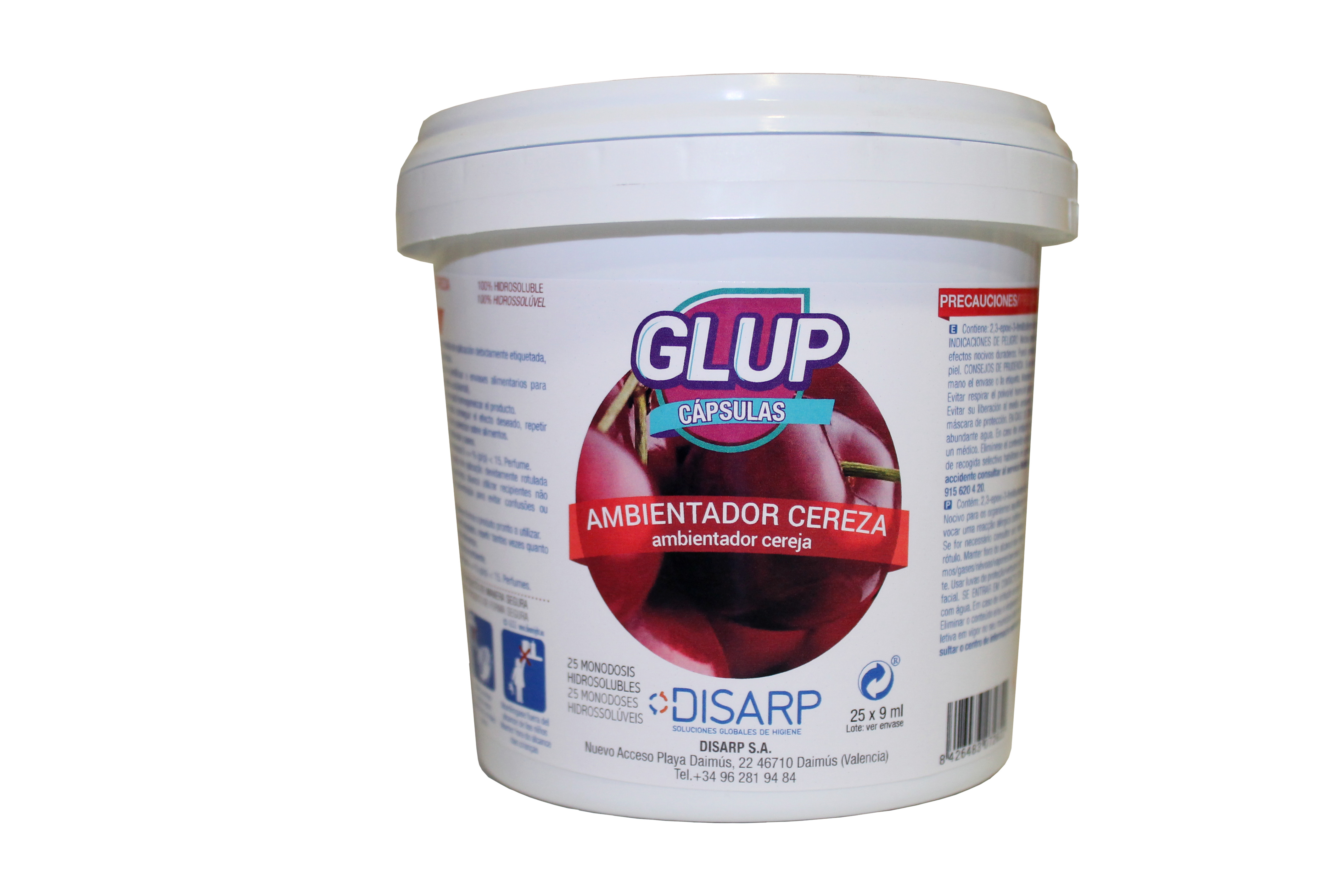 GLUP AMBIENTADOR CEREZA 25 DOSIS 9ML ULTRACONCENTR