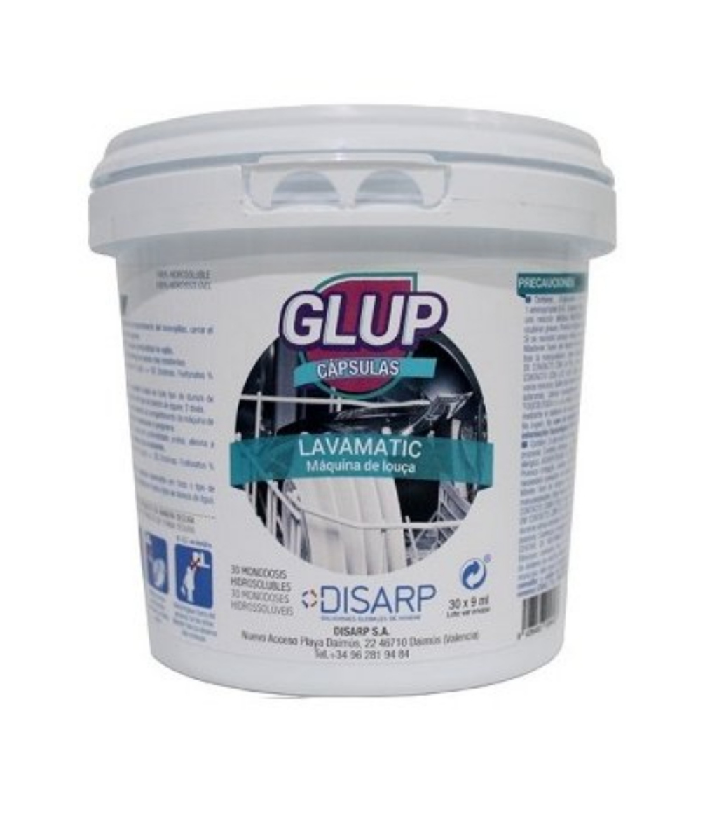 GLUP LAVAVAJILLAS 30 DOSIS 9ML LAVAVAJIL.MONODOSIS