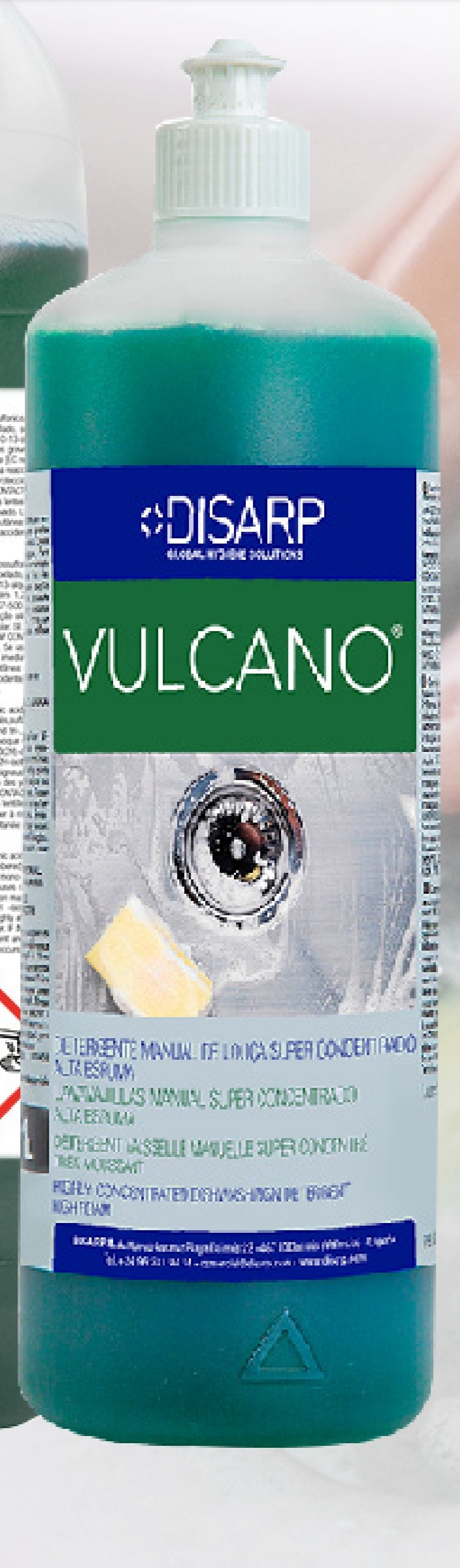 VULCANO 1L 9UN/CJ LAVAVAJILLAS MANUAL SUPERCONCENT
