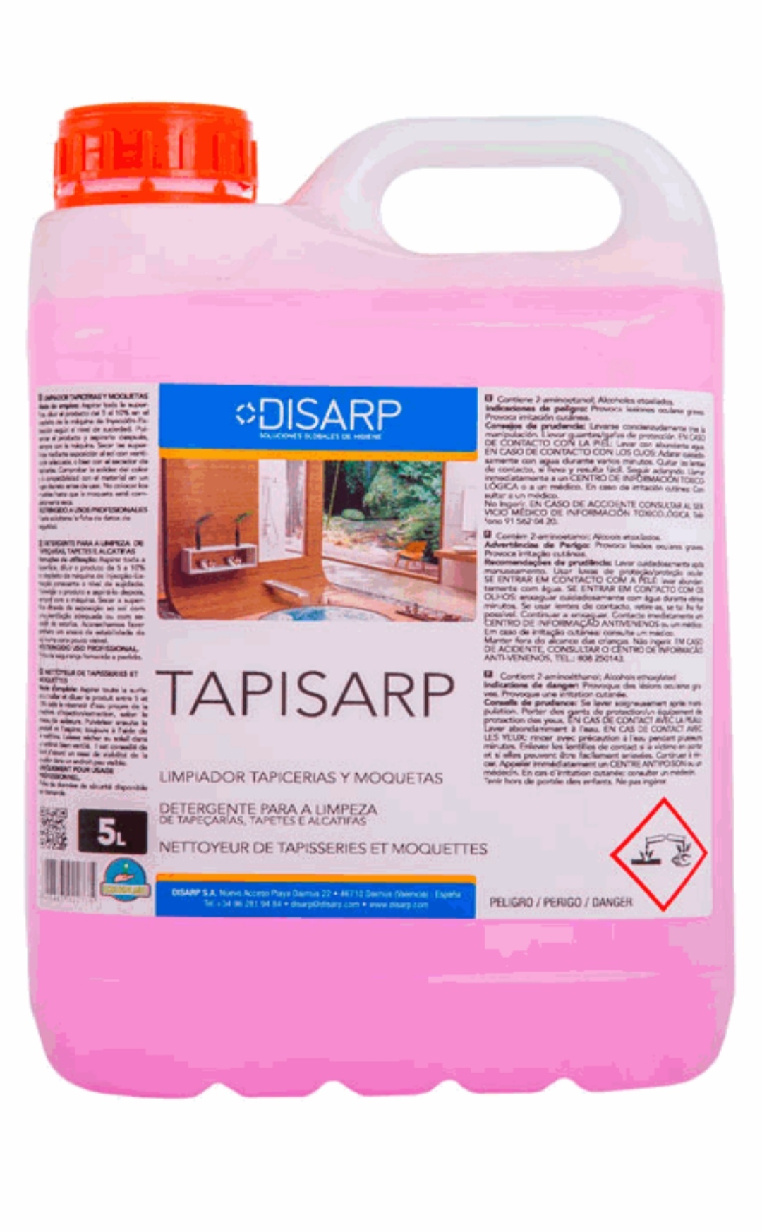 TAPISARP 5KG LIMPIADOR TAPICERIA Y MOQUETAS