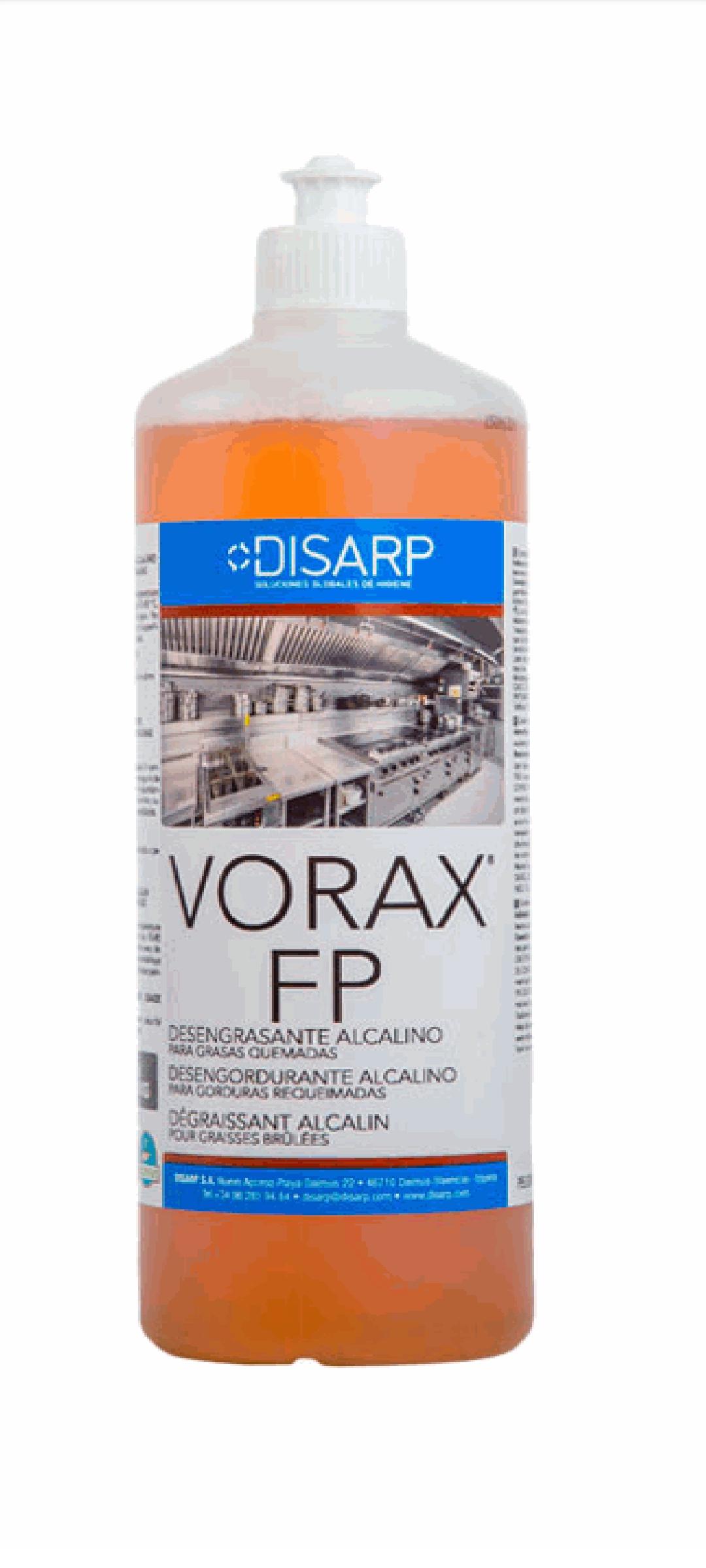 VORAX FP 1L 9UN/CJ DESENG.ALCALINO GRASA REQUEMADA