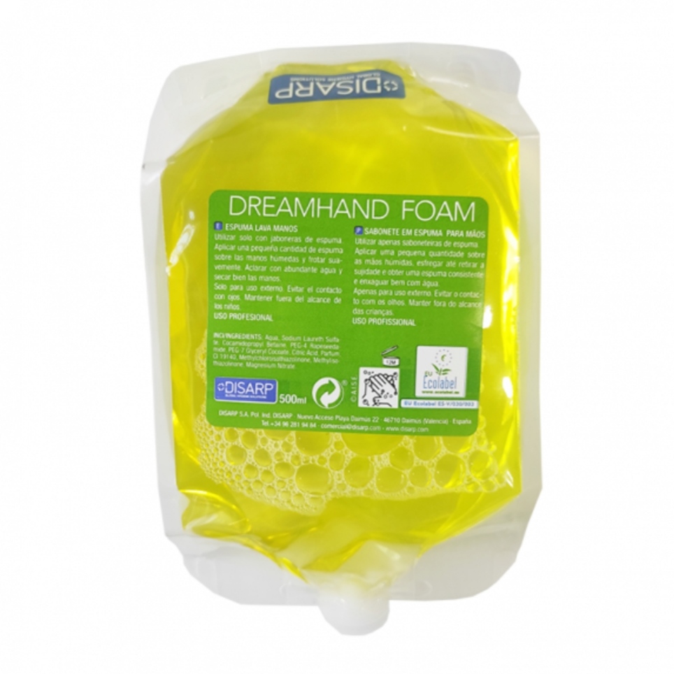 DREAMHAND FOAM ECO-Z CARGAS 12X500CC ESPUMA NEUTRA