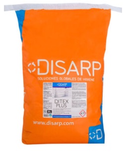 DITEX PLUS 25KG DETERG.SOLIDO CONCENT.TODO TEJIDO