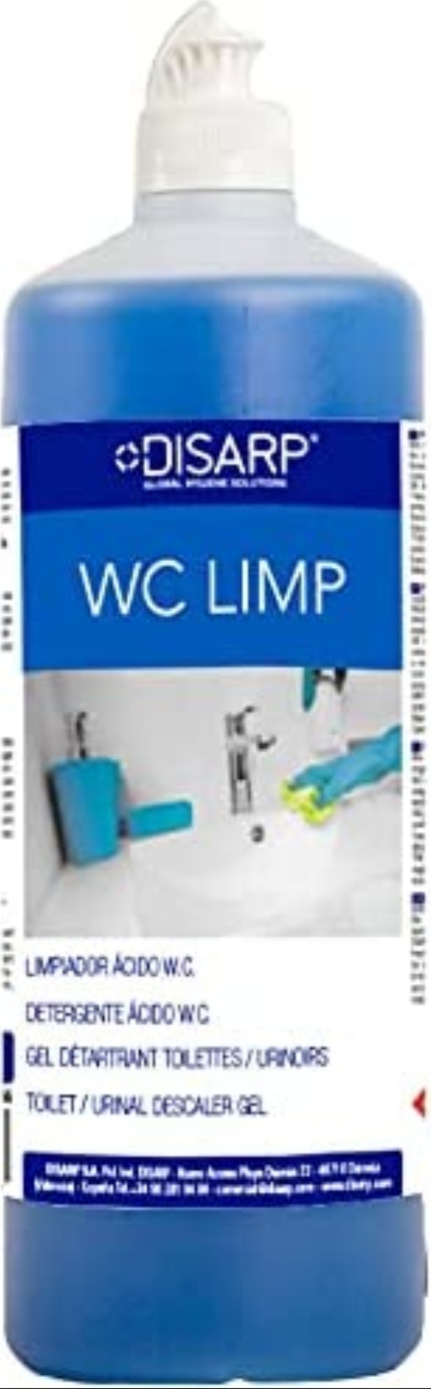 WC-LIMP 1L 9UN/CJ LIMPIAD.ACIDO DESINCRUSTANTE WC