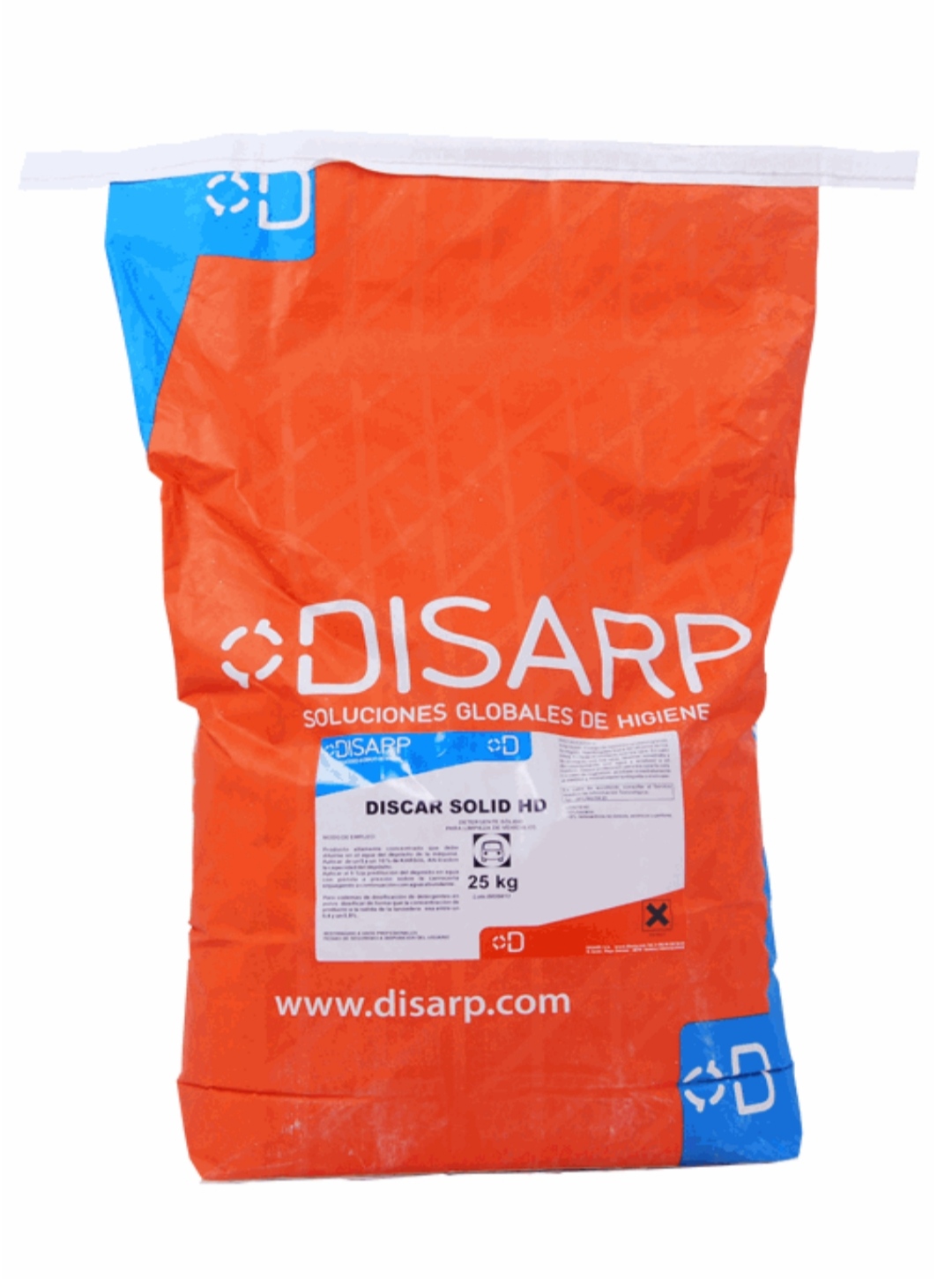 DISCAR SOLID HD 25KG DETERGENT.SOLIDO CARROCERIAS