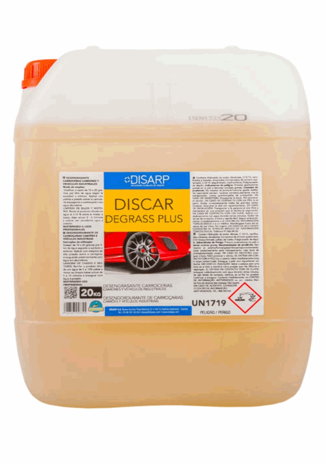 DISCAR DEGRASS PLUS 20KG DESENG.CAMION-VEHIC.INDUS