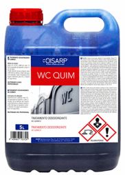 WC QUIM 5L TTO.DESODORIZANTE WC QUIMICO