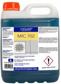 MIC 702 5L DESODORIZADOR BIOLOGICO PERFUMADO