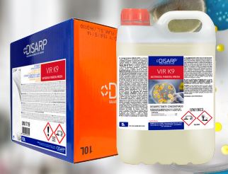 VIR K9 1,5L DISPACK 2UN/CJ DESINF.GRAL.CONCENTRADO